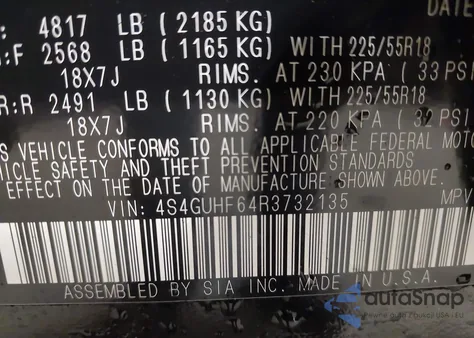 2024 Subaru Crosstrek Sport from USA, damaged, VIN 4S4GUHF64R3732135